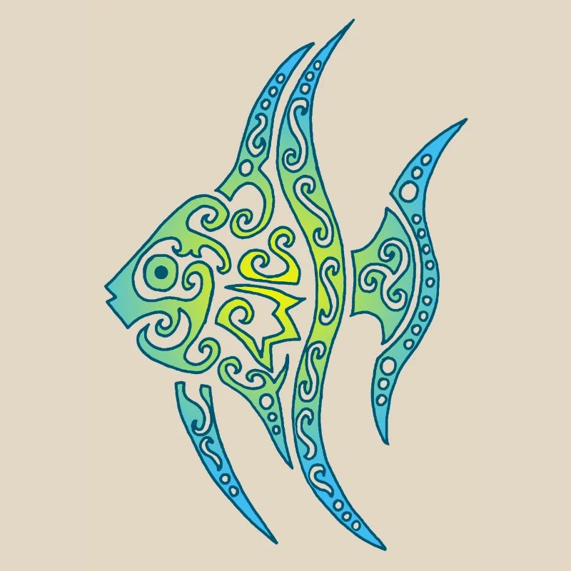 Blue Tropical Fish