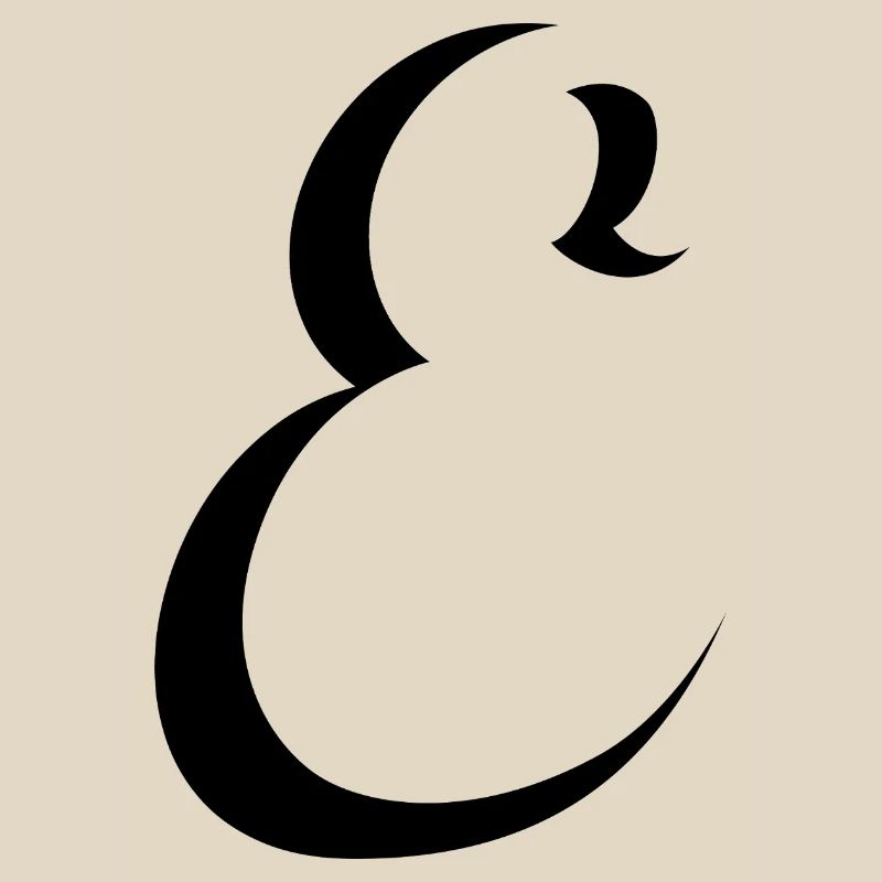 Letter E, Name, der Buchstabe E