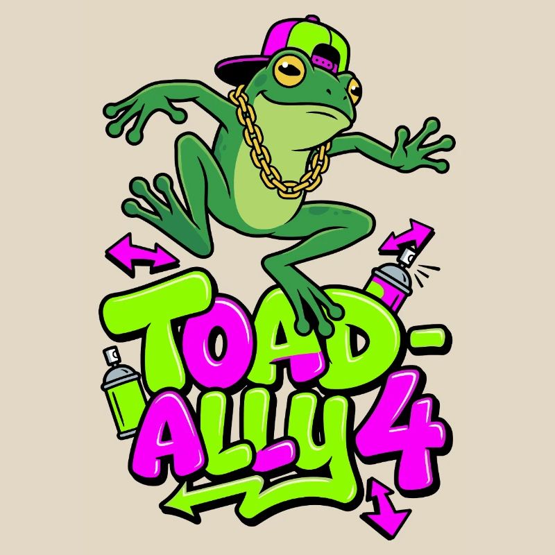 Toad-Ally 4 Crapaud Cool