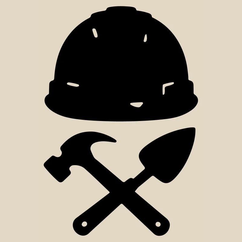 T-shirt Construction - Builder Tools Helmet