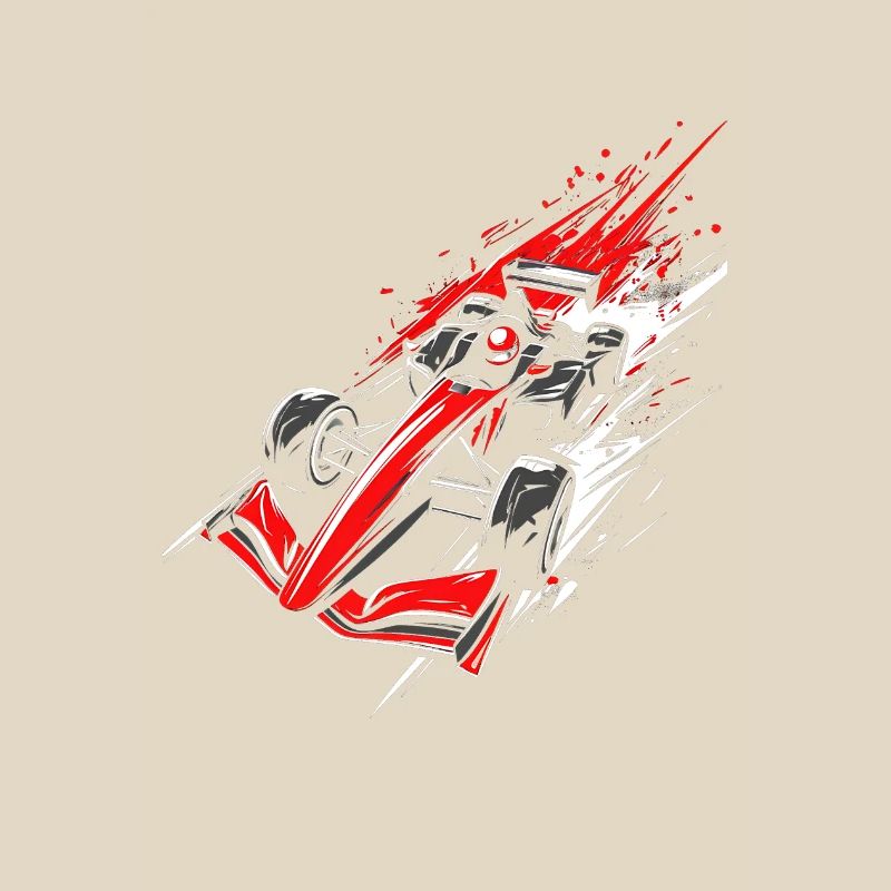 Formula Racing Car | High-Speed Racing artwork
