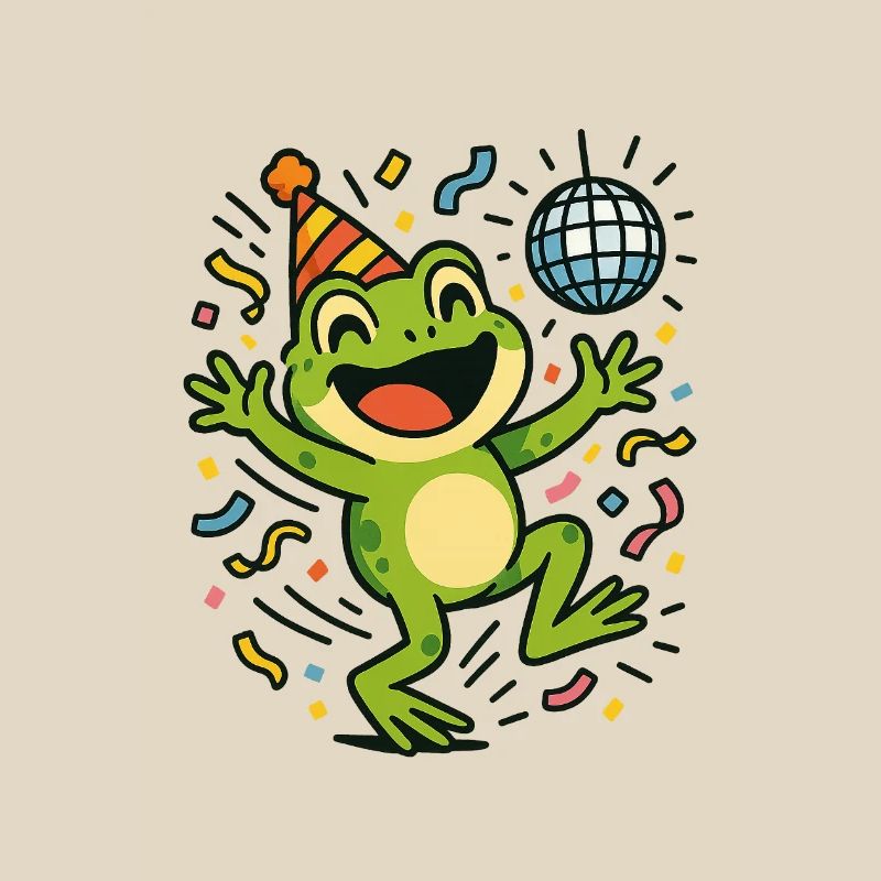 Party-Frosch