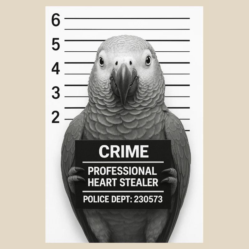 Parrot in Interrogation – Heart Thief
