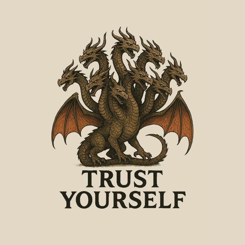 Neunköpfiger Drache: Vertraue dir selbst