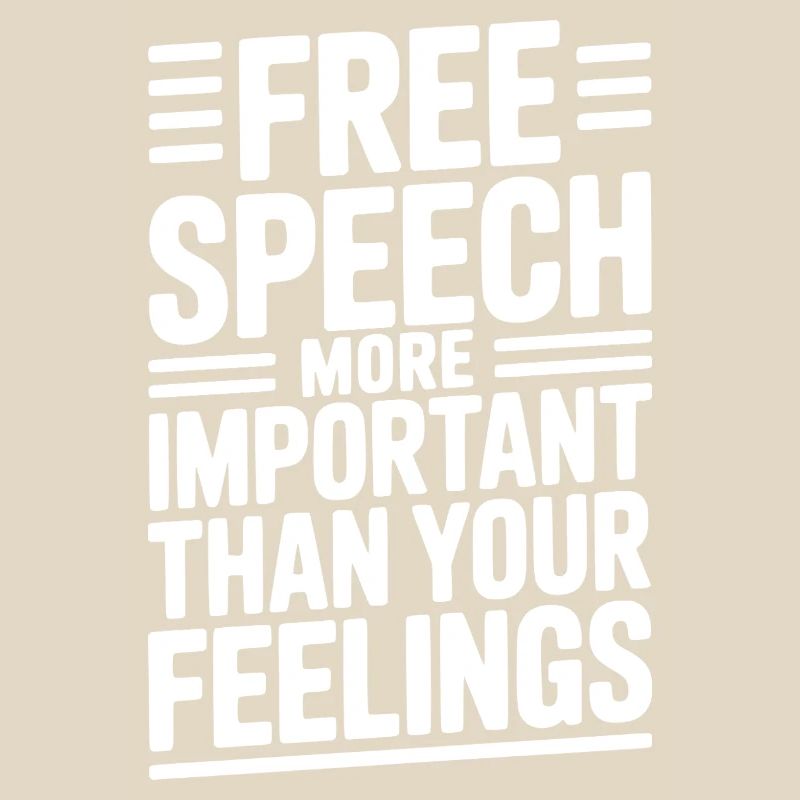 La liberté d’expression est plus importante que les sentiments