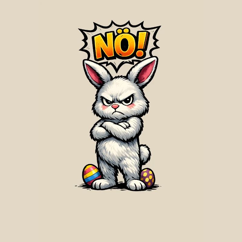 Lower Austrian Bunny Comic Easter Gift
