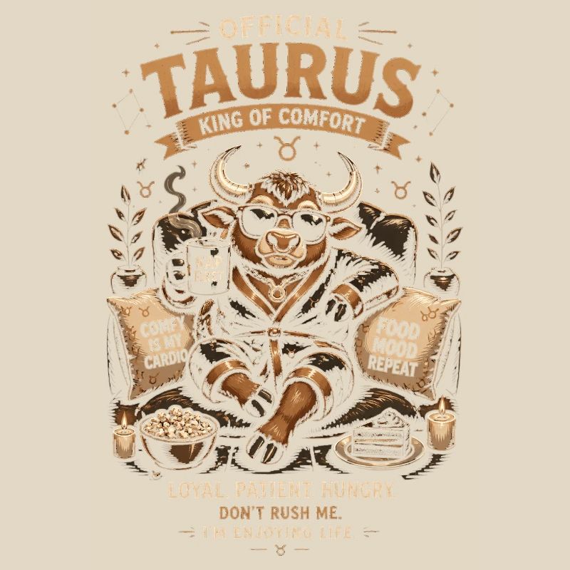 Taureau Roi du Confort - Zodiaque