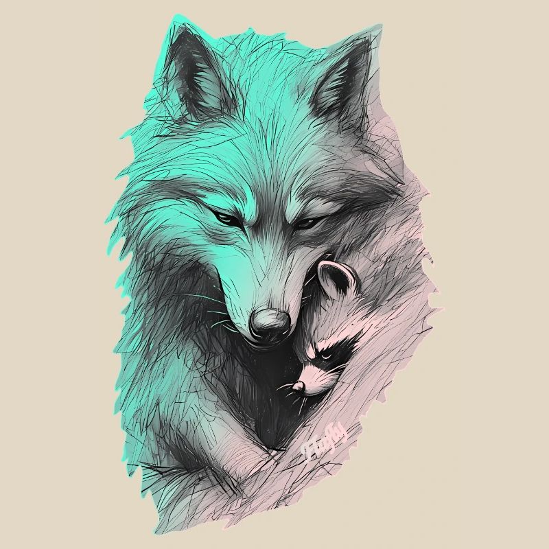 🐺 🦝 Shared Silence