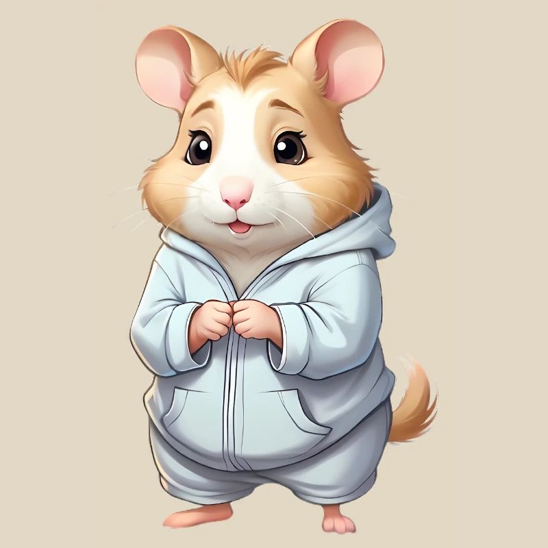Cuddly Hero Hamster Pull à capuche
