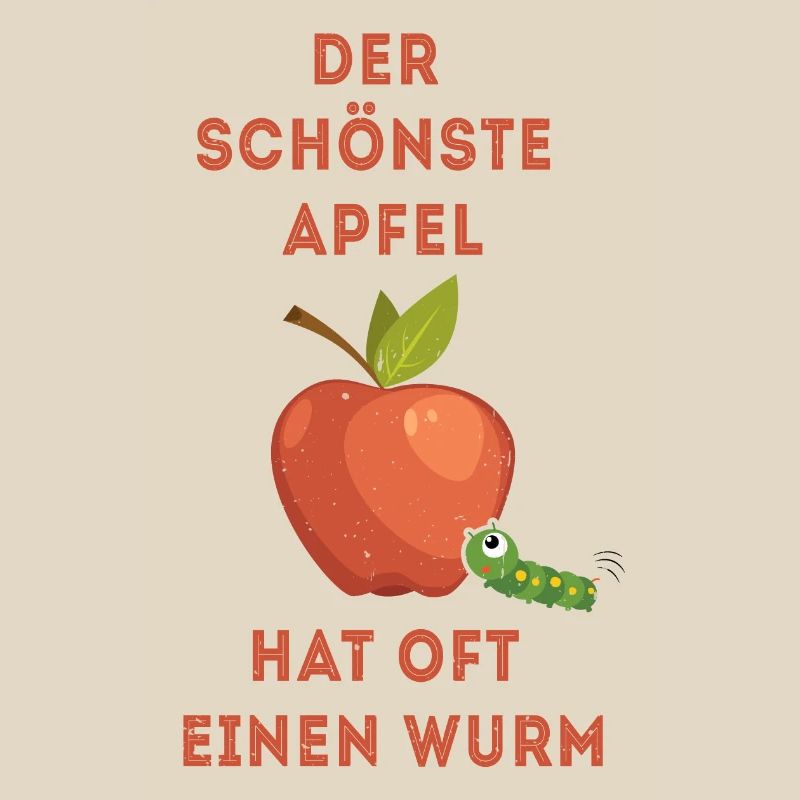 Der schönste Apfel hat oft einen Wurm