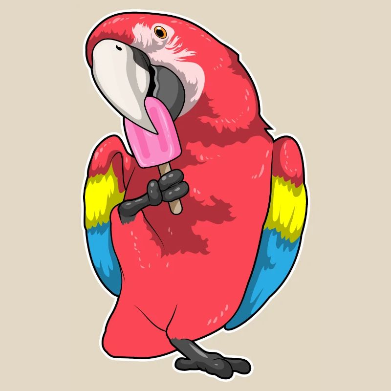 Popsicles perroquets