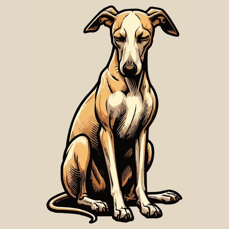 Whippet Greyhound Whippets Propriétaire de lévrier