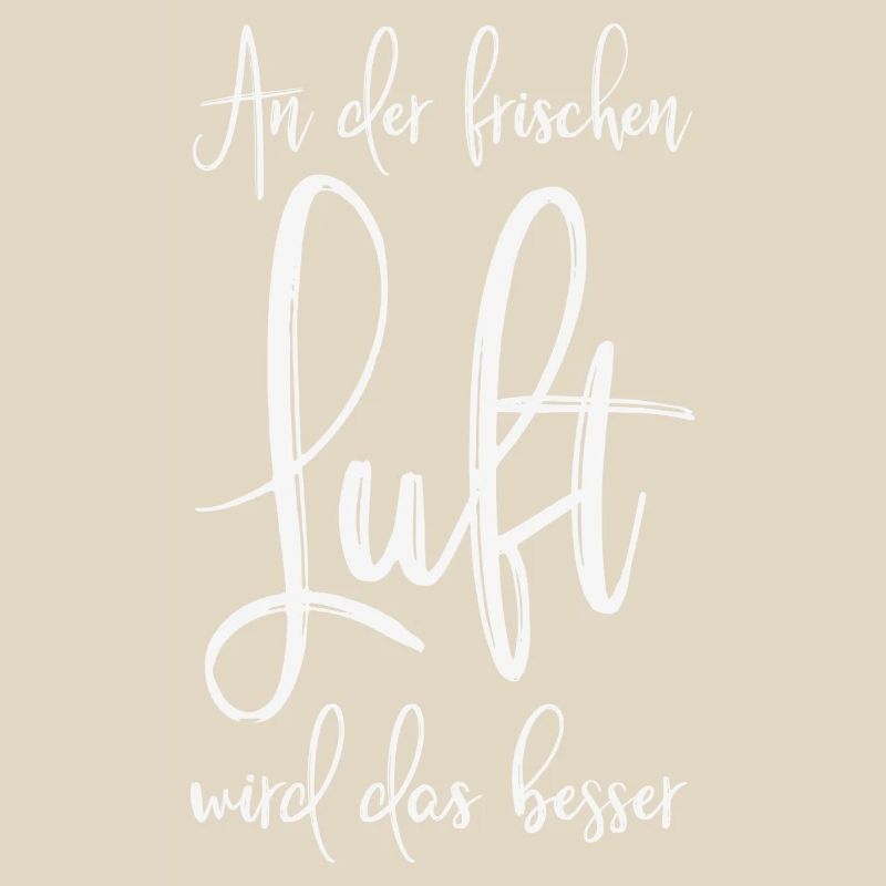 An der frischen Luft wird das besser