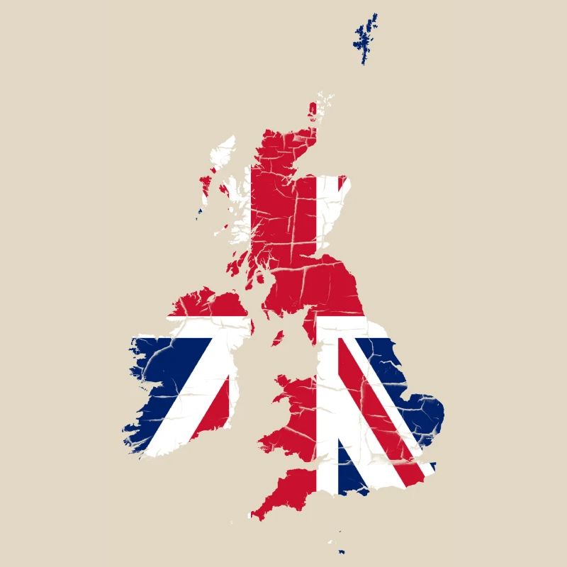 Royaume-Uni Drapeau Paysage Angleterre