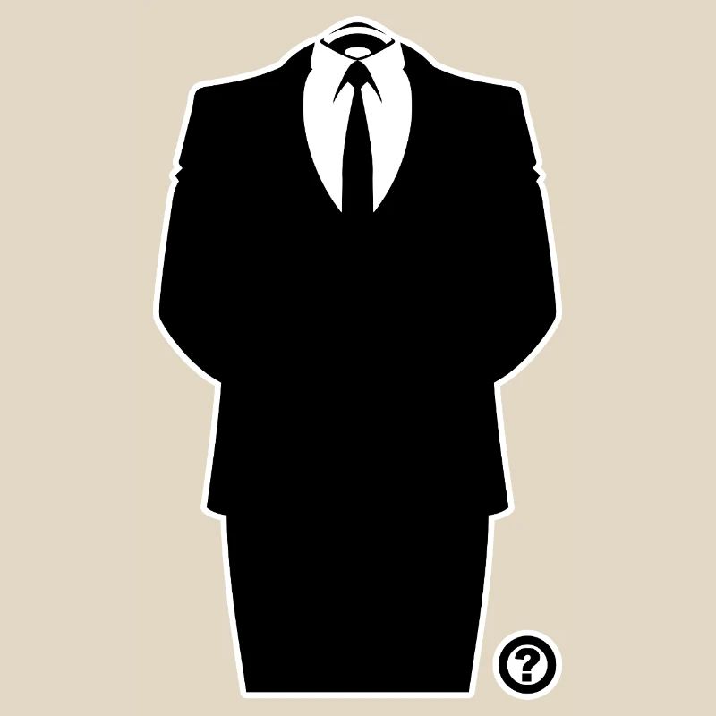 Anon Anzug – Anonymous Hacker Kollektiv Statement