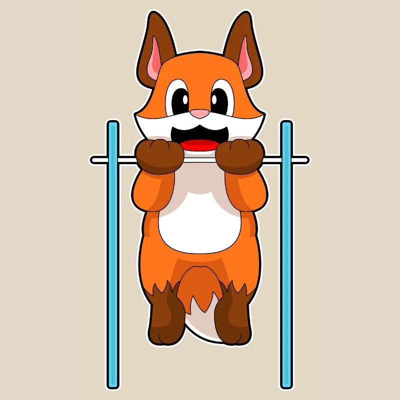 Fox Bodybuilder Pull-ups Bodybuilding