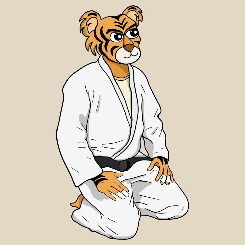 Sei ein Tiger