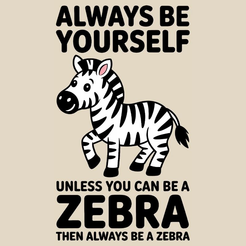 Zebra Spruch Lustiges Zebra Geschenk