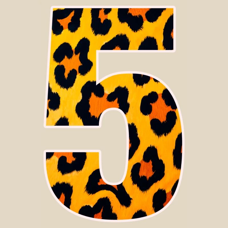 Leopard 5 Fur Pattern