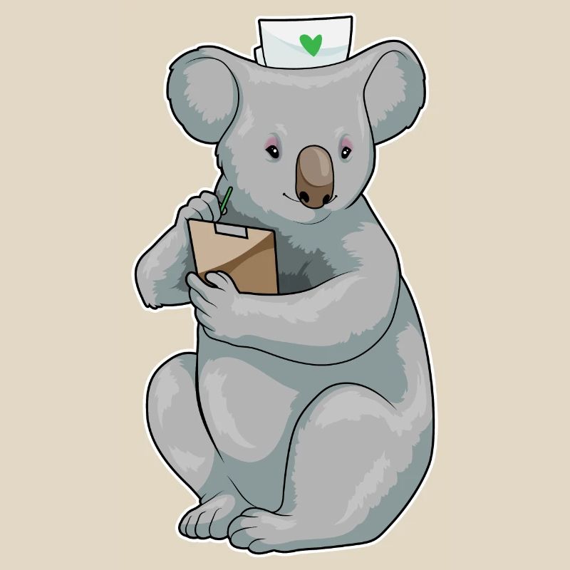 Bloc-notes Koala Nurse