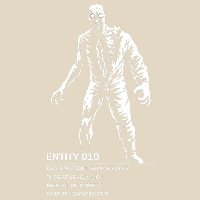 Backrooms Entity 010 white