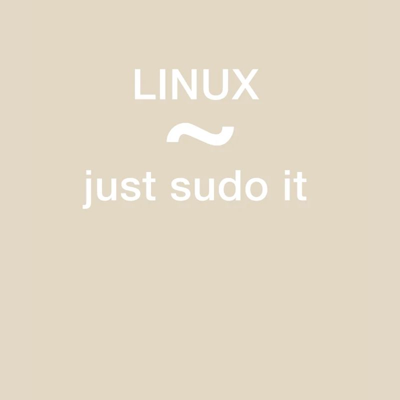 just sudo it pc programmierer nerd code löschen un