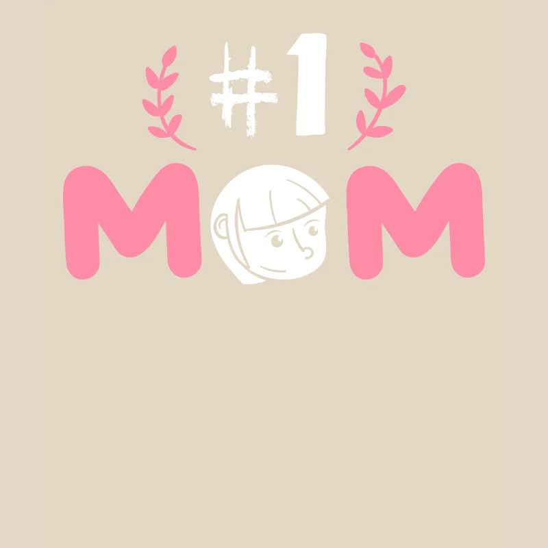 #1 Mom Mutter Muttertag Liebe Geschenk Idee