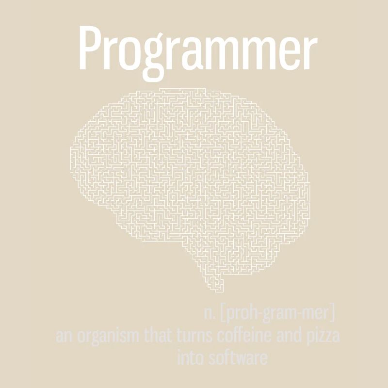 programmer brain pc computer definition pizza lo