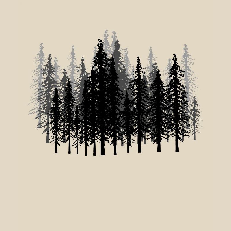 Forest Forests Forester Hunter Gift Idea Camping