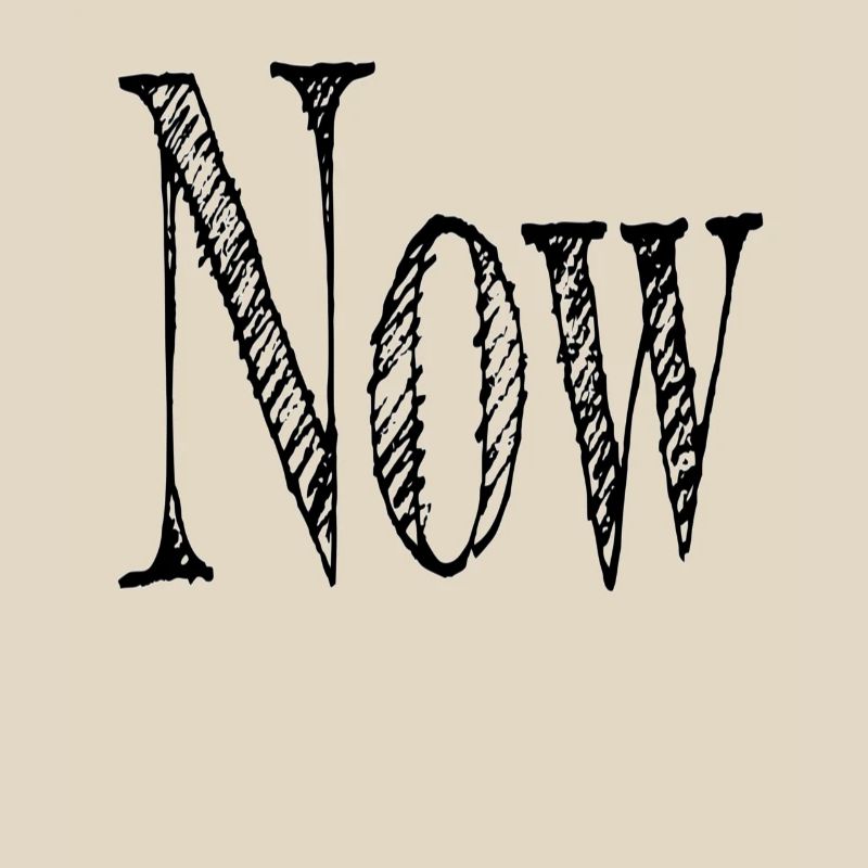 Jetzt oder now