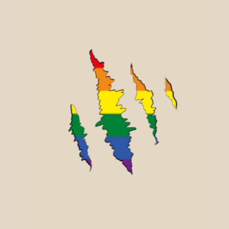 Griffe arc-en-ciel Scratch Trace