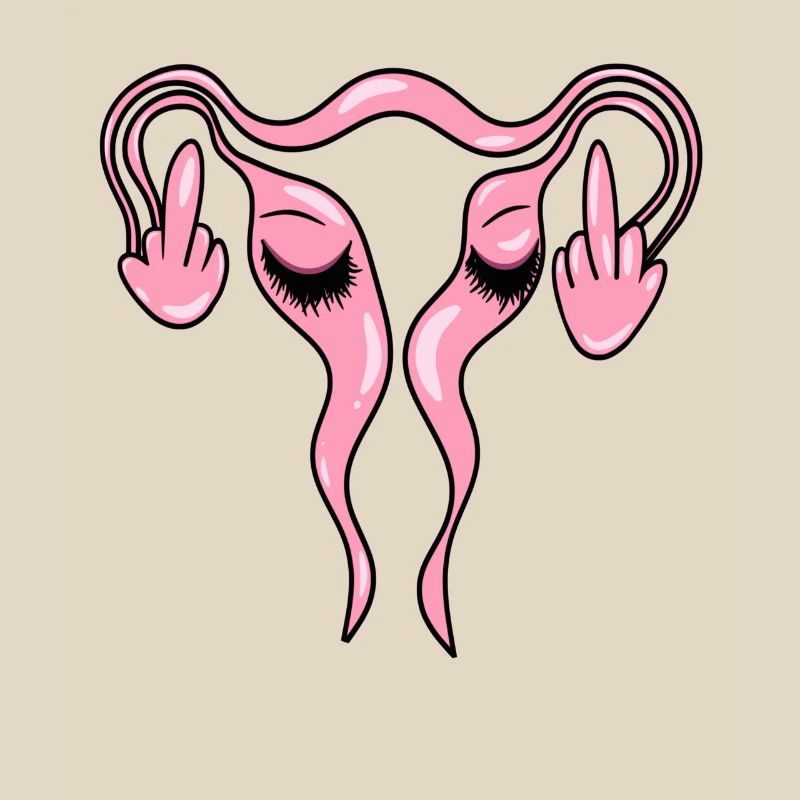FCK Uterus - Eierstöcke mit Wimpern