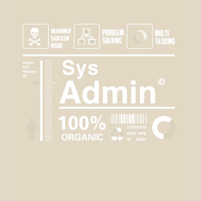 sys admin Content Irony Humor Computer Nerd pc cor