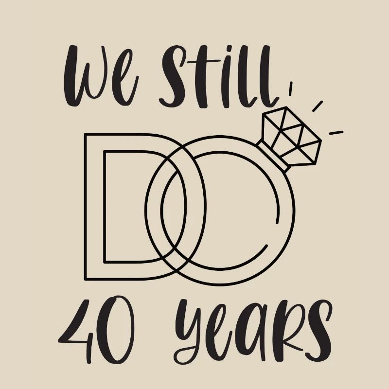 40th Wedding Anniversary Ruby Wedding Wedding Gift