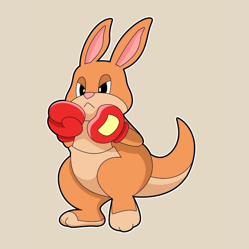 Kangaroo Boxer Boxer Gants de boxe