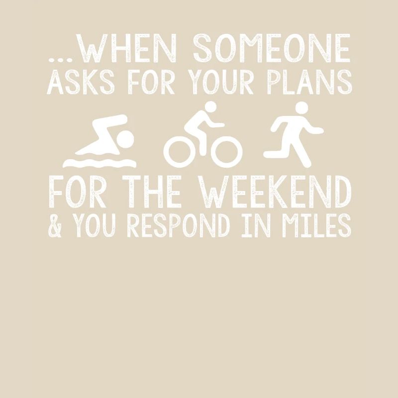 When someone asks about your triathlon