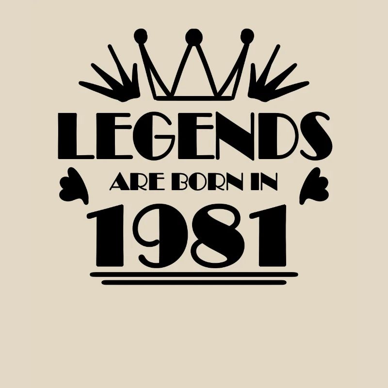 1981 - Born 1981