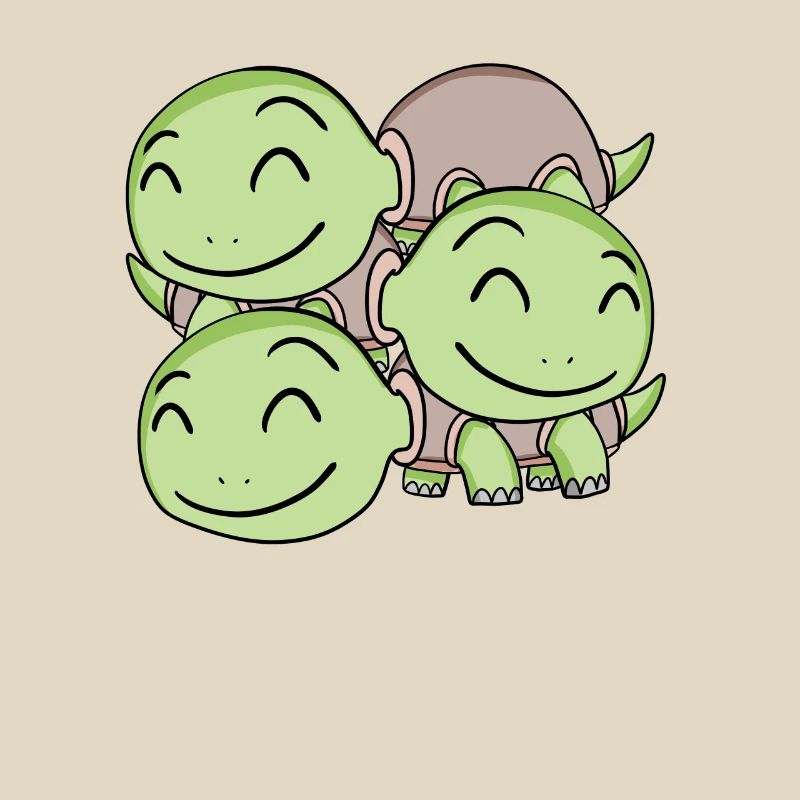 Cute turtles - turtle