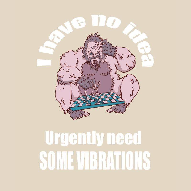 No idea chess vibrations from chess computer