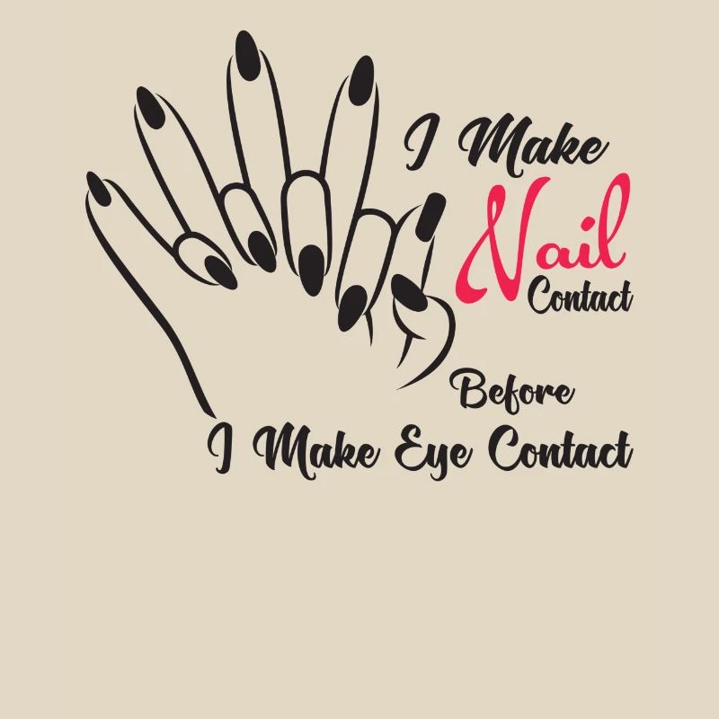 I make nail contact before nail tech