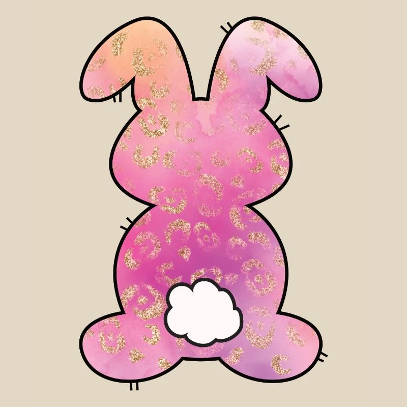 Leopard Pattern Rabbit Easter