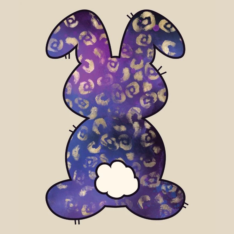 Leopard Pattern Rabbit Easter
