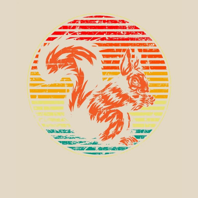 Scoiattolo Annata autunnale