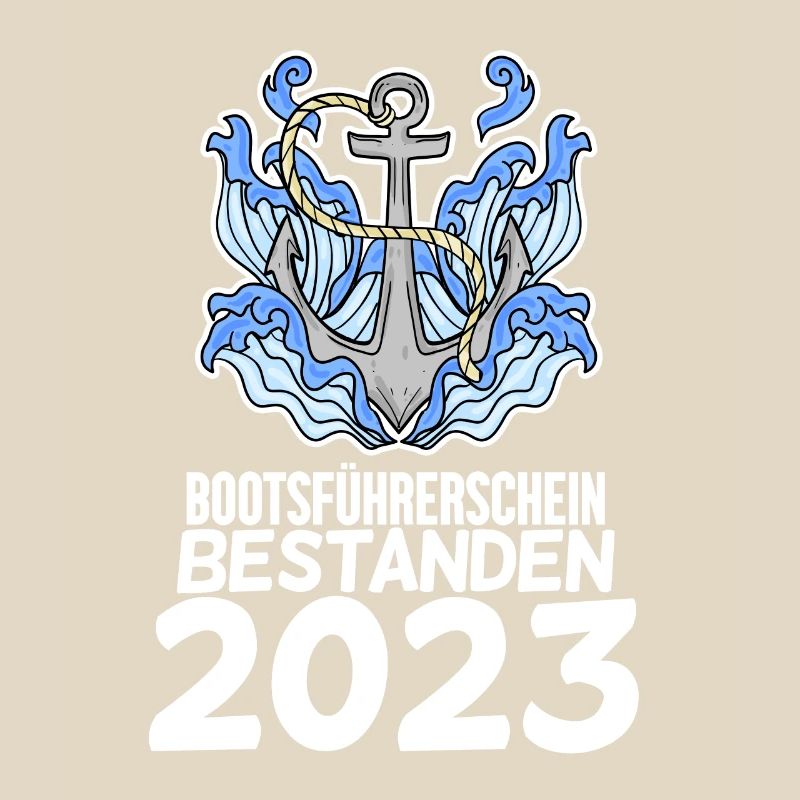 Bootsführerschein 2023 Motorboot Geschenk