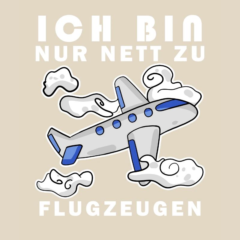 Flugzeug Spruch Geschenk