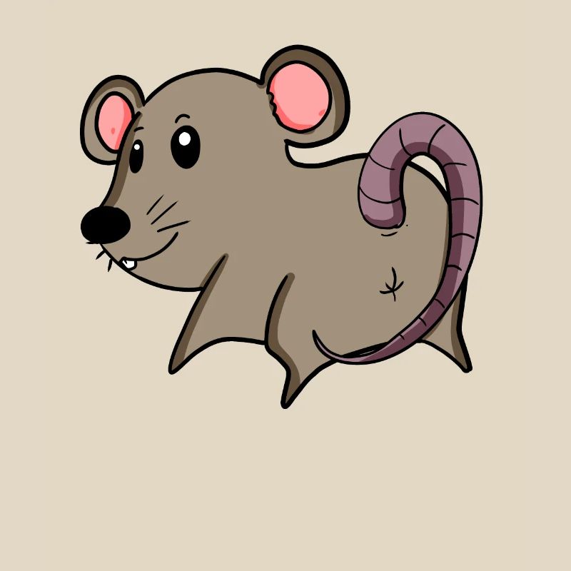Mouse from behind - Mouse butt - Mouse ass