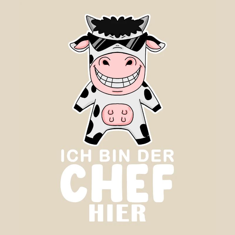 coole Kuh Chef Spruch