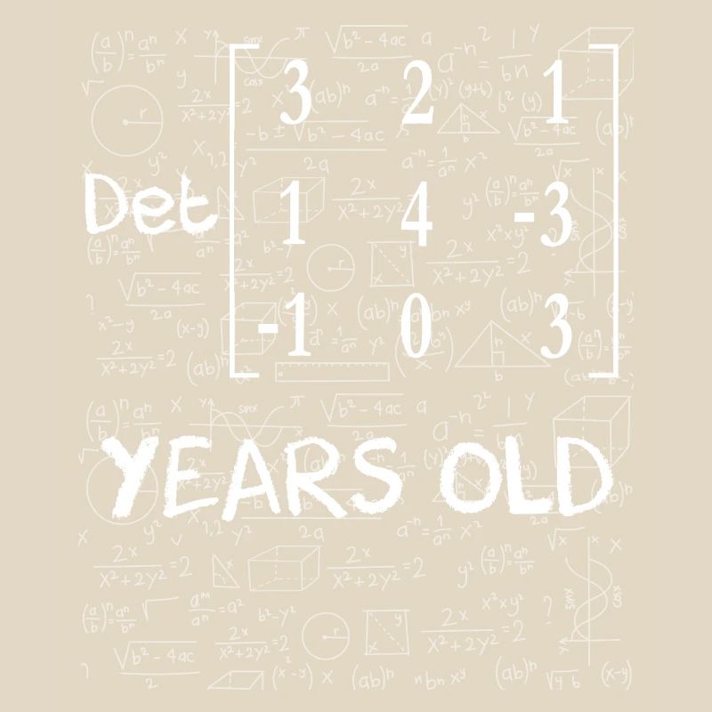 40th anniversary 40 years matrix determinant