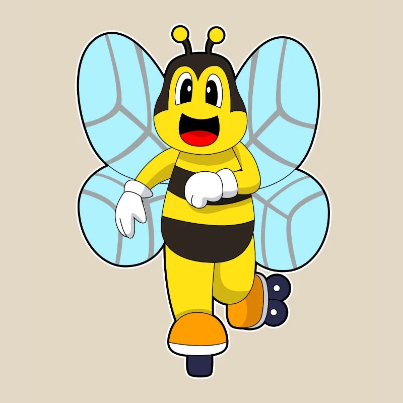 Bee Inline skating Inline skates