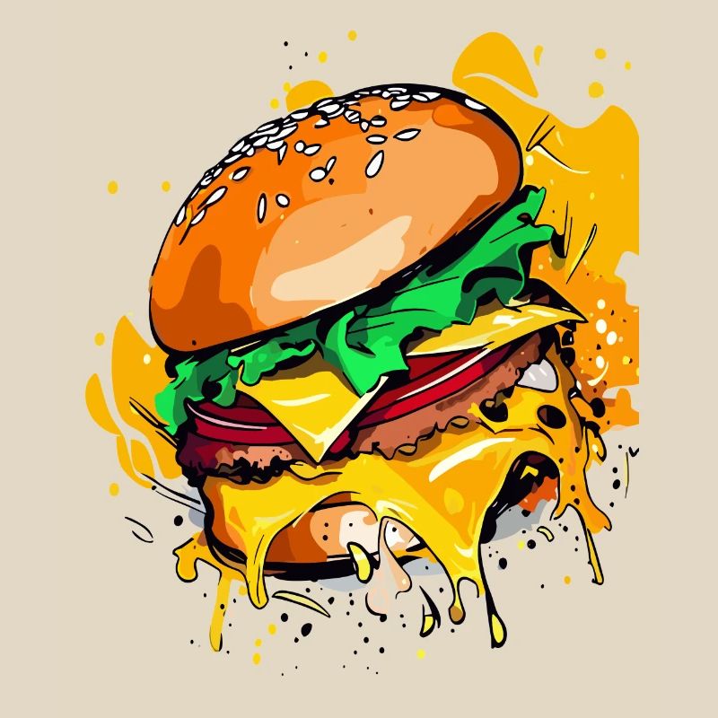 Extra Cheese Burger Cheeseburge